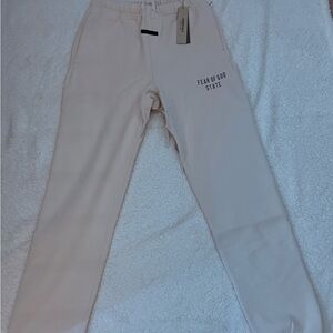 Fear of God Cream Sweatpants Versatile Comfort